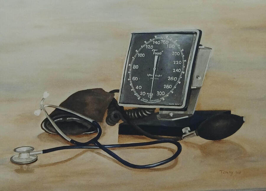 Schelpen Olieverf 30x30 Olieverf