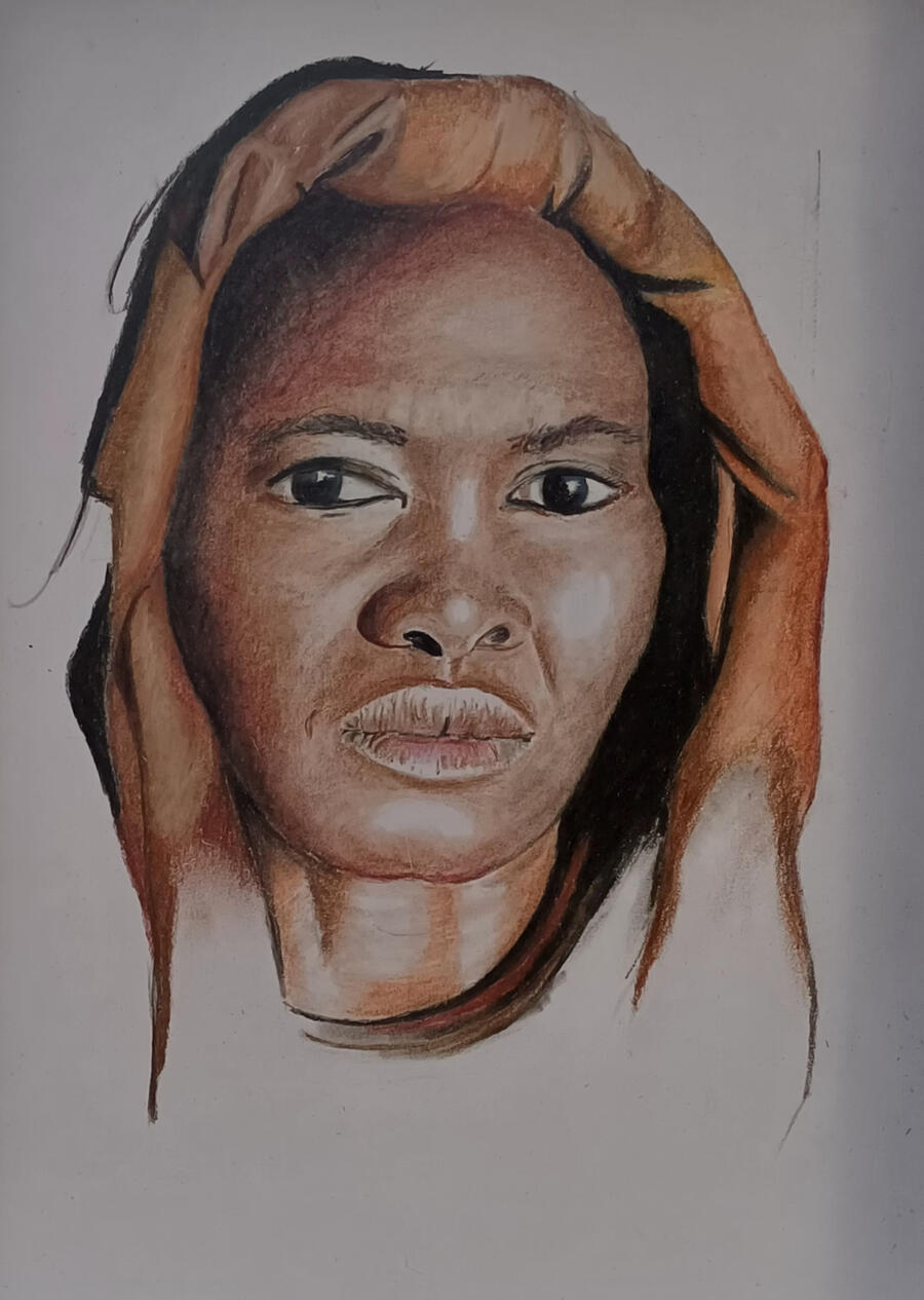 Schelpen Olieverf 30x30 Olieverf